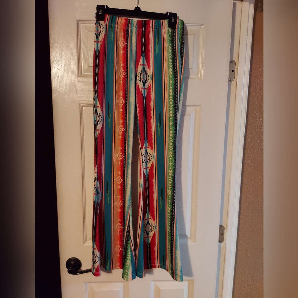Colorful Patterned Women's Pants